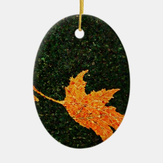 Ornament voor het schilderen van gerooide bladolie (Voorkant)