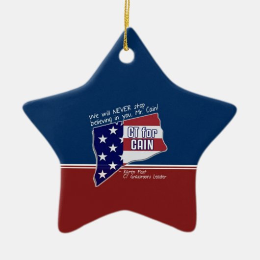 Ornament voor Karen Post. CT-lezer voor blikken (Voorkant)