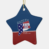 Ornament voor Karen Post. CT-lezer voor blikken (Links)