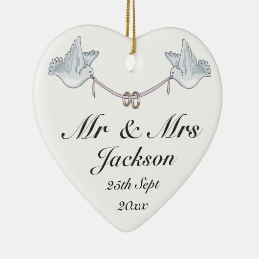 Ornament voor keramisch hart - Boortjestrift 3 voo (Rechts)