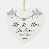 Ornament voor keramisch hart - Boortjestrift 3 voo (Achterkant)