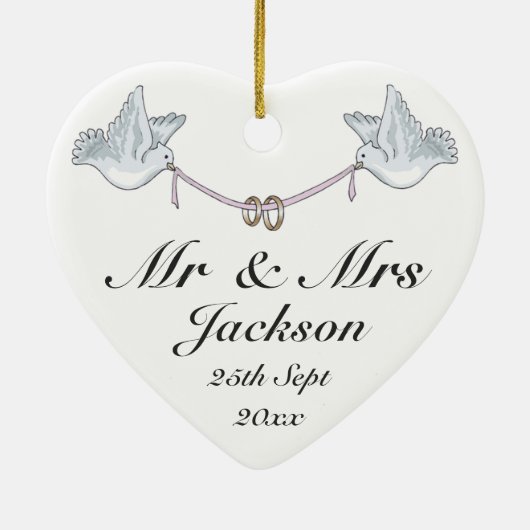 Ornament voor keramisch hart - Boortjestrift 3 voo (Achterkant)