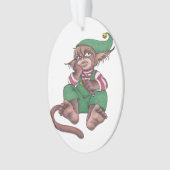 Ornament voor kerstapen (voorkant)