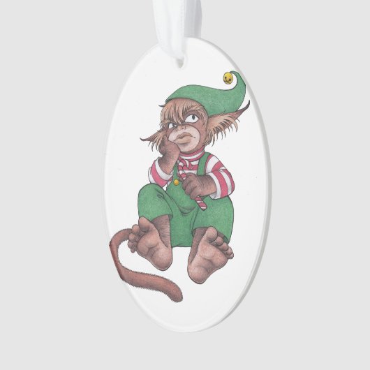 Ornament voor kerstapen (voorkant)