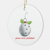 Ornament voor kerstbekkenvrede (Links)