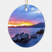 Ornament voor kerstbomen in het meer (Links)