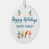 Ornament voor kerstbomen met luiende ogen (Rechts)