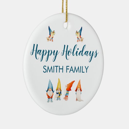 Ornament voor kerstbomen met luiende ogen (Rechts)