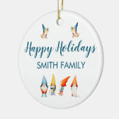 Ornament voor kerstbomen met luiende ogen (Links)