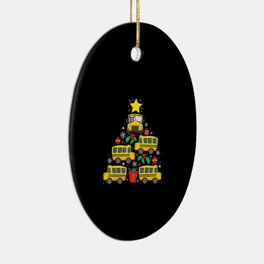 ornament voor kerstboomchauffeur op een grappige s (Rechts)