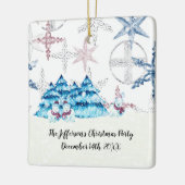 Ornament voor kerstfeestdagen met Snowmen (Links)