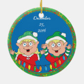 Ornament voor kerstfeestjes (Achterkant)