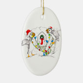 Ornament voor kerstmis in het wild van de Alaskan (Rechts)