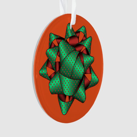 Ornament voor kerstmis, je past je aan (voorkant)