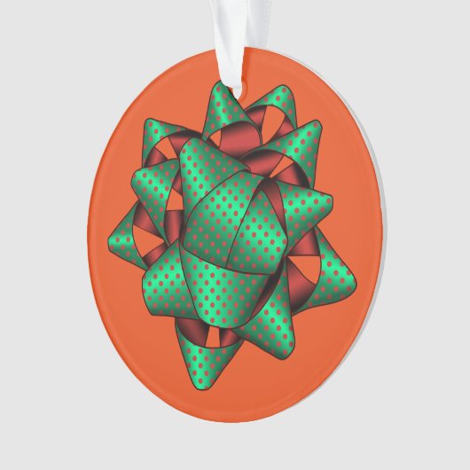 Ornament voor kerstmis, je past je aan (voorkant)