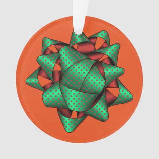 Ornament voor kerstmis, je past je aan (voorkant)