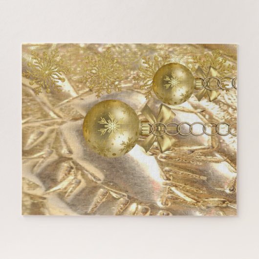 Ornament voor kerstmis legpuzzel (Horizontaal)