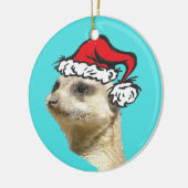 Ornament voor kerstmis Meerkat (Links)