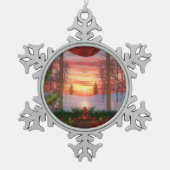 Ornament voor Kerstmis tijdens de zomervakantie in (Voorkant)