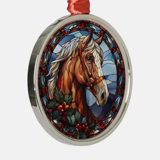 Ornament voor kerstpaarden (Rechts)
