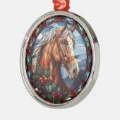 Ornament voor kerstpaarden (Links)