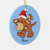 Ornament voor kerstpuppy "Beer" (Rechts)