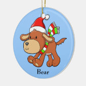 Ornament voor kerstpuppy "Beer" (Links)