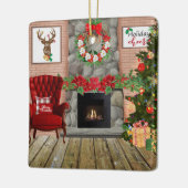 Ornament voor kerstroom (Links)