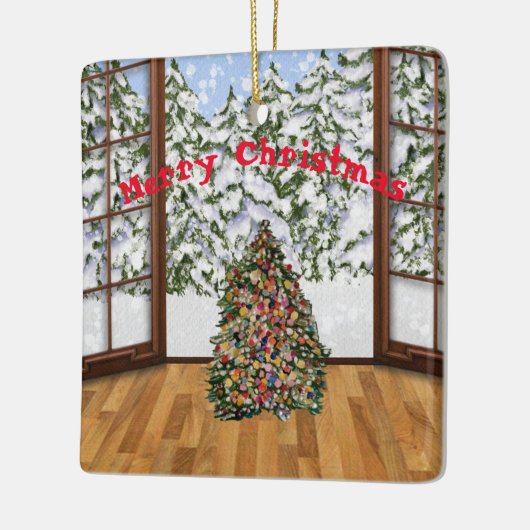 Ornament voor kerstroom (Links)