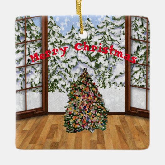 Ornament voor kerstroom (Voorkant)