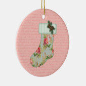 Ornament voor kerststooking met katoen (Rechts)