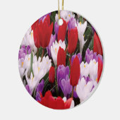 Ornament voor kleurrijke Tulp Flowers (Links)