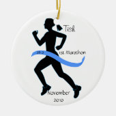Ornament voor marathon-runner van Voman (Voorkant)