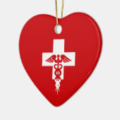Ornament voor medisch professioneel hart, aanpasse (Links)