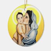 Ornament voor moeder en kind (Links)