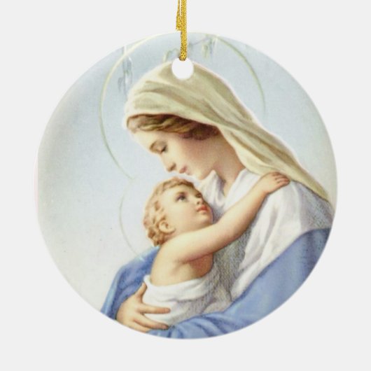 Ornament voor moeder en kind (Achterkant)