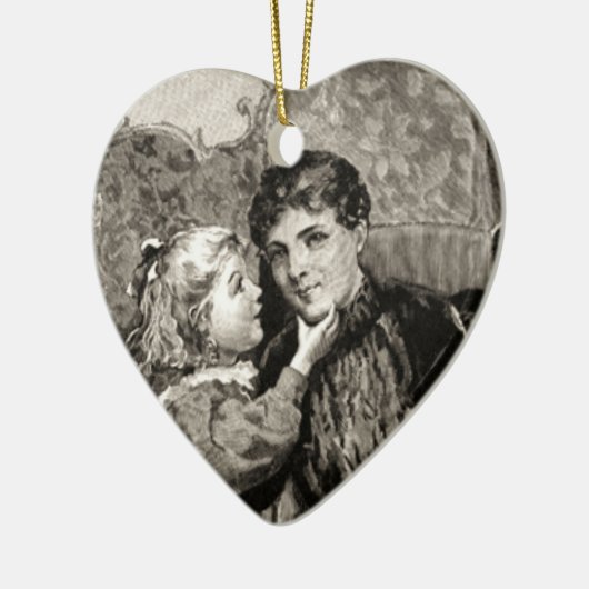 Ornament voor moeder en meisje (Links)