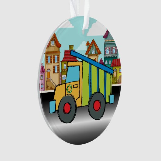 Ornament voor ophaalwagen (voorkant)