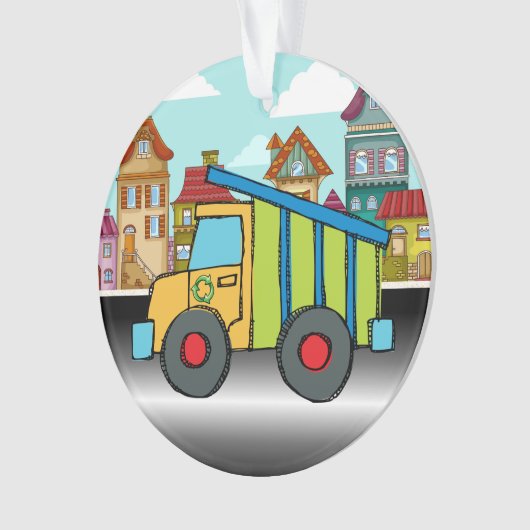 Ornament voor ophaalwagen (voorkant)