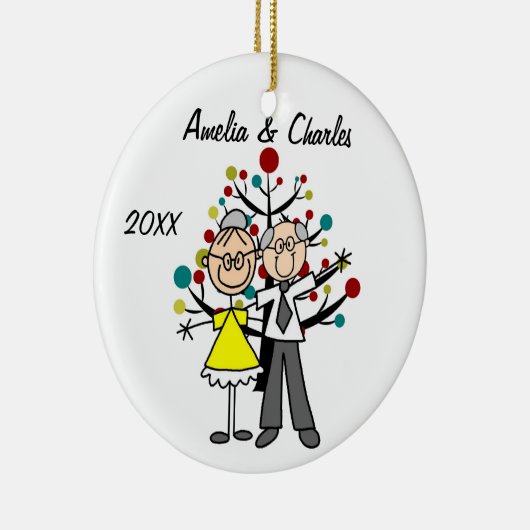 Ornament voor oudere gecombineerde aangepaste fees (Rechts)