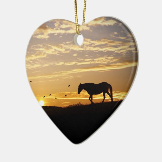 Ornament voor paardenherdenhartslag (Links)