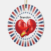 Ornament voor patriottisch boxing (Links)
