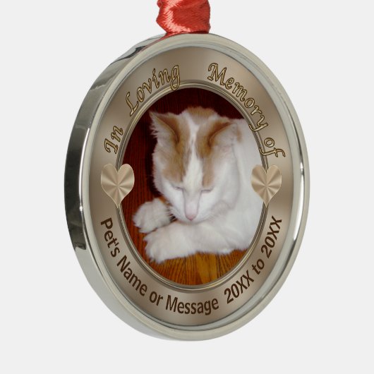 Ornament voor persoonlijk gebruik van uw FOTO en T (Rechts)