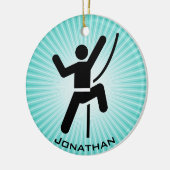 Ornament voor persoonlijk klimmen (Links)