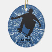 Ornament voor persoonlijk skateboarden (Links)