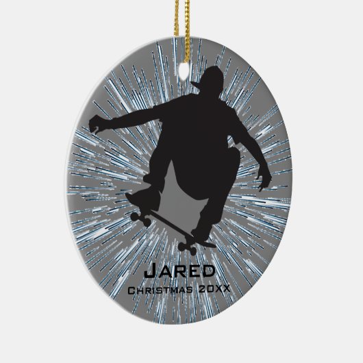 Ornament voor persoonlijk skateboarden (Rechts)