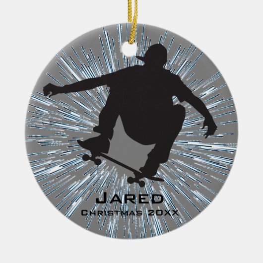 Ornament voor persoonlijk skateboarden (Voorkant)