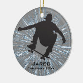 Ornament voor persoonlijk skateboarden (Links)