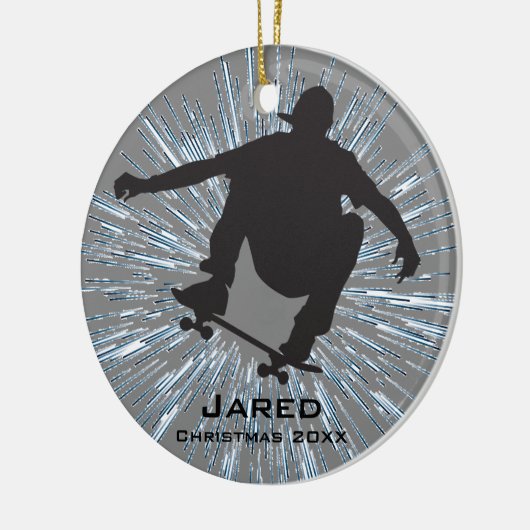 Ornament voor persoonlijk skateboarden (Links)