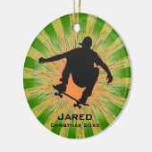 Ornament voor persoonlijk skateboarden (Links)